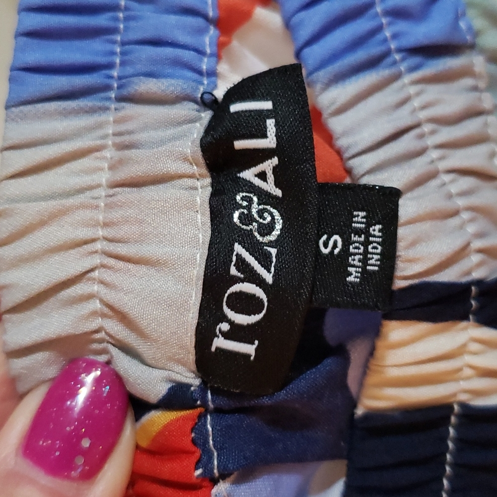 Roz & Ali Colorful Floral Maxi Skirt - Picture 3 of 3